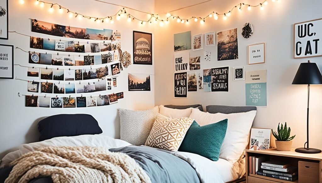 personalized dorm room