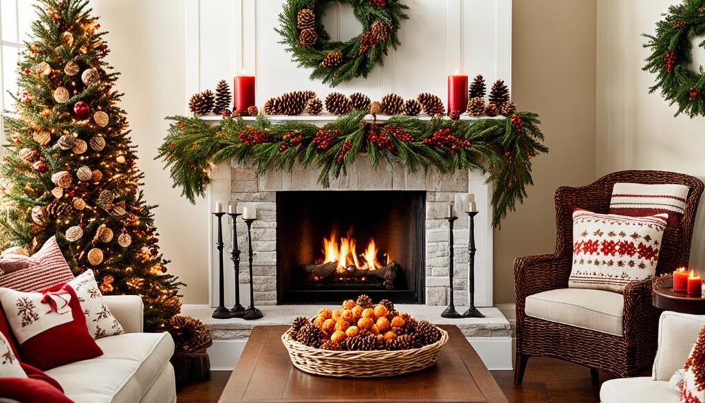 natural holiday accents