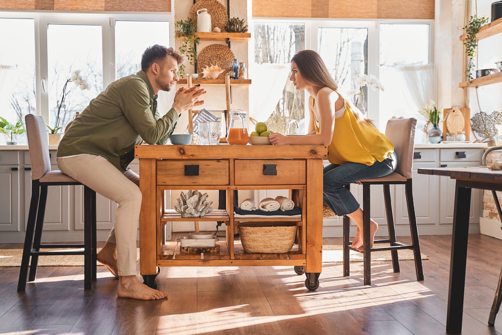 kitchen island storage